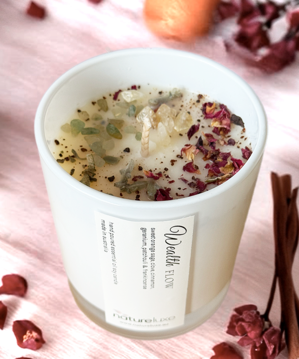 Wealth Flow Essential Oil Candle