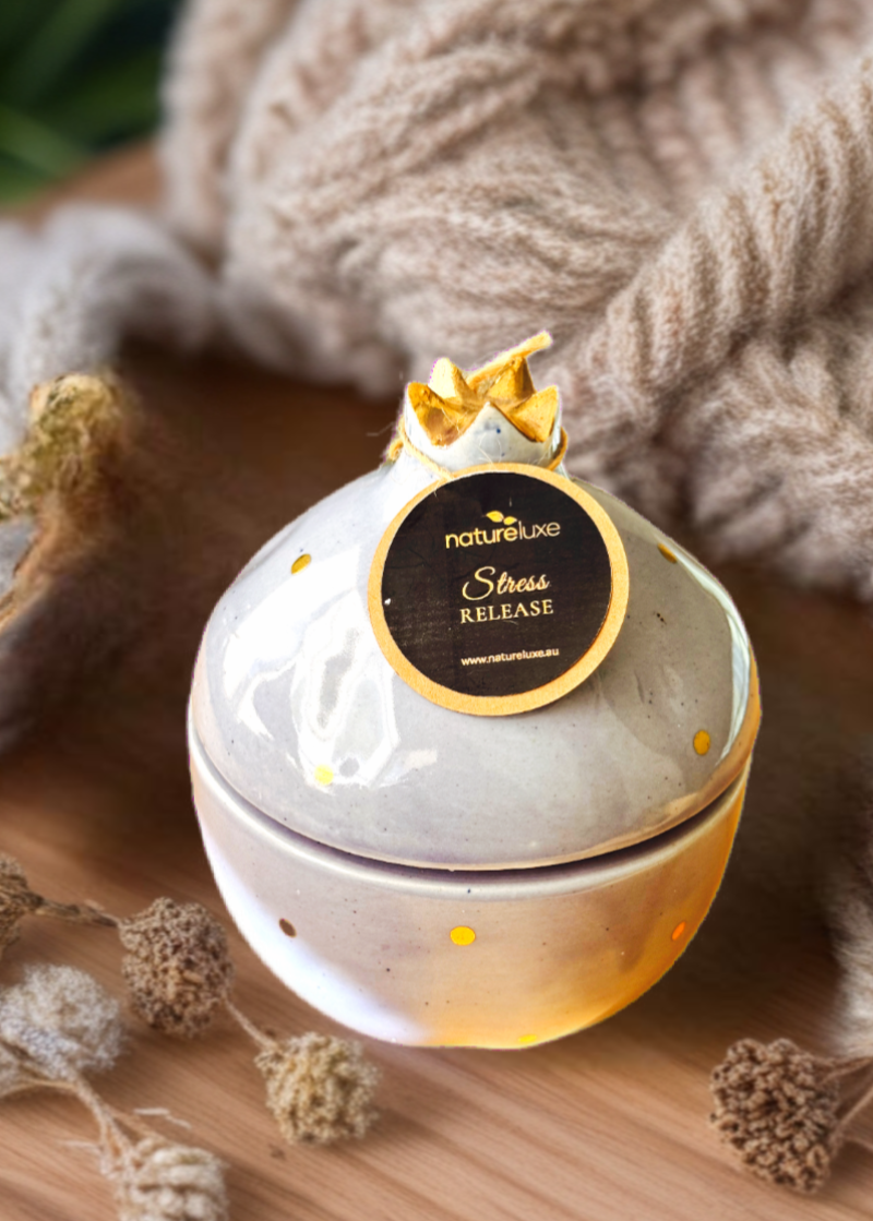 Stress Release Essential Oil Candle - Reserve Collection - Image 3